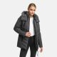 Marikoo Tivaa Damen Herbst Winter Steppjacke Anthrazit-Größe XXL - Gr. 44