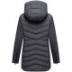 Marikoo Tivaa Damen Herbst Winter Steppjacke Anthrazit-Größe XXXL - Gr. 46