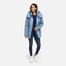 Marikoo Tivaa Damen Herbst Winter Steppjacke Powder Blue-Größe XL - Gr. 42