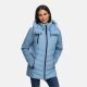 Marikoo Tivaa Damen Herbst Winter Steppjacke Powder Blue-Größe XL - Gr. 42