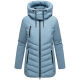 Marikoo Tivaa Damen Herbst Winter Steppjacke Powder Blue-Größe XXL - Gr. 44