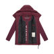 Marikoo Tivaa Damen Herbst Winter Steppjacke Wine-Größe S - Gr. 36