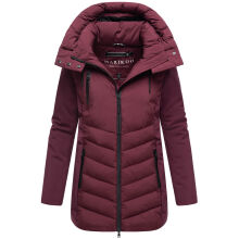 Marikoo Tivaa Damen Herbst Winter Steppjacke Wine-Größe M - Gr. 38