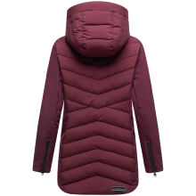 Marikoo Tivaa Damen Herbst Winter Steppjacke Wine-Größe M - Gr. 38