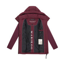 Marikoo Tivaa Damen Herbst Winter Steppjacke Wine-Größe M - Gr. 38
