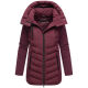Marikoo Tivaa Damen Herbst Winter Steppjacke Wine-Größe M - Gr. 38