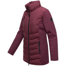 Marikoo Tivaa Damen Herbst Winter Steppjacke Wine-Größe L - Gr. 40