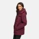 Marikoo Tivaa Damen Herbst Winter Steppjacke Wine-Größe L - Gr. 40