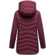 Marikoo Tivaa Damen Herbst Winter Steppjacke Wine-Größe XL - Gr. 42