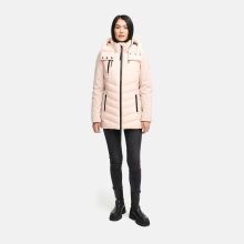 Marikoo Tivaa Damen Herbst Winter Steppjacke Light Peach-Größe XXXL - Gr. 46
