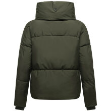 Navahoo Traumelfe Damen Herbst Winter Jacke kurz Dark Olive-Größe XS - Gr. 34