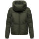 Navahoo Traumelfe Damen Herbst Winter Jacke kurz Dark Olive-Größe XS - Gr. 34