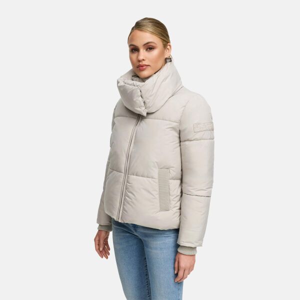 Navahoo Traumelfe Damen Herbst Winter Jacke kurz Bone-Größe XS - Gr. 34