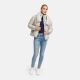 Navahoo Traumelfe Damen Herbst Winter Jacke kurz Bone-Größe XS - Gr. 34