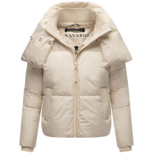 Navahoo Traumelfe Damen Herbst Winter Jacke kurz Cream-Größe XS - Gr. 34