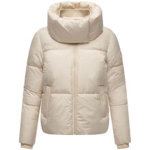 Navahoo Traumelfe Damen Herbst Winter Jacke kurz Cream-Größe XS - Gr. 34