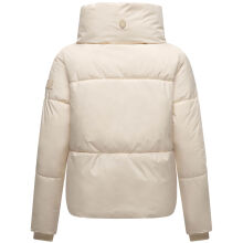 Navahoo Traumelfe Damen Herbst Winter Jacke kurz Cream-Größe XS - Gr. 34