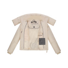 Navahoo Traumelfe Damen Herbst Winter Jacke kurz Cream-Größe XS - Gr. 34