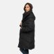 Marikoo Virenaa Damen Winter Steppjacke halblang Schwarz Größe M - Gr. 38