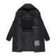 Marikoo Virenaa Damen Winter Steppjacke halblang Schwarz Größe XL - Gr. 42