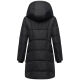 Marikoo Virenaa Damen Winter Steppjacke halblang Schwarz Größe XXL - Gr. 44