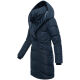 Marikoo Virenaa Damen Winter Steppjacke halblang Navy Größe M - Gr. 38