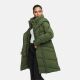 Marikoo Virenaa Damen Winter Steppjacke halblang Pine Olive Größe M - Gr. 38
