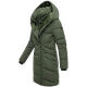Marikoo Virenaa Damen Winter Steppjacke halblang Pine Olive Größe XL - Gr. 42
