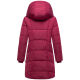 Marikoo Virenaa Damen Winter Steppjacke halblang Berry Wine Größe M - Gr. 38