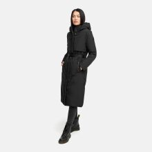 Navahoo Waldbummler Damen Herbst Winter Parka Schwarz Größe XS - Gr. 34