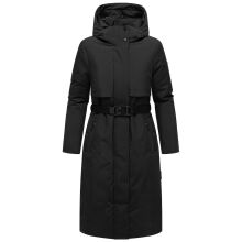 Navahoo Waldbummler Damen Herbst Winter Parka Schwarz Größe XS - Gr. 34