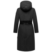 Navahoo Waldbummler Damen Herbst Winter Parka Schwarz Größe XS - Gr. 34