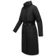 Navahoo Waldbummler Damen Herbst Winter Parka Schwarz Größe XS - Gr. 34