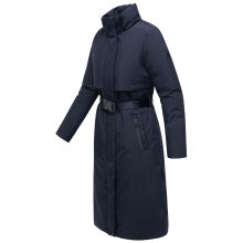 Navahoo Waldbummler Damen Herbst Winter Parka Navy Größe XS - Gr. 34