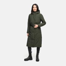 Navahoo Waldbummler Damen Herbst Winter Parka Dark Olive Größe XS - Gr. 34