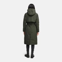 Navahoo Waldbummler Damen Herbst Winter Parka Dark Olive Größe XS - Gr. 34