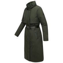 Navahoo Waldbummler Damen Herbst Winter Parka Dark Olive Größe XS - Gr. 34