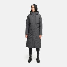 Navahoo Waldbummler Damen Herbst Winter Parka Mouse Grey Größe XS - Gr. 34