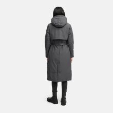 Navahoo Waldbummler Damen Herbst Winter Parka Mouse Grey Größe XS - Gr. 34