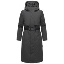 Navahoo Waldbummler Damen Herbst Winter Parka Mouse Grey Größe XS - Gr. 34