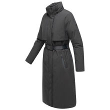 Navahoo Waldbummler Damen Herbst Winter Parka Mouse Grey Größe XS - Gr. 34