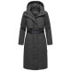 Navahoo Waldbummler Damen Herbst Winter Parka Mouse Grey Größe XS - Gr. 34
