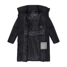 Navahoo Wolkenkuss Winter Steppjacke halblang Schwarz-Größe S - Gr. 36