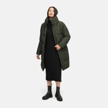 Navahoo Wolkenkuss Winter Steppjacke halblang Dark Olive-Größe S - Gr. 36