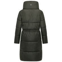 Navahoo Wolkenkuss Winter Steppjacke halblang Dark Olive-Größe S - Gr. 36