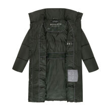 Navahoo Wolkenkuss Winter Steppjacke halblang Dark Olive-Größe S - Gr. 36