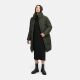 Navahoo Wolkenkuss Winter Steppjacke halblang Dark Olive-Größe S - Gr. 36