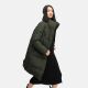 Navahoo Wolkenkuss Winter Steppjacke halblang Dark Olive-Größe S - Gr. 36