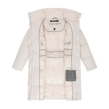 Navahoo Wolkenkuss Winter Steppjacke halblang Cream-Größe S - Gr. 36