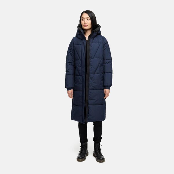 Marikoo Yaskaa Damen Herbst Winter Parka Jacke Navy Größe L - Gr. 40